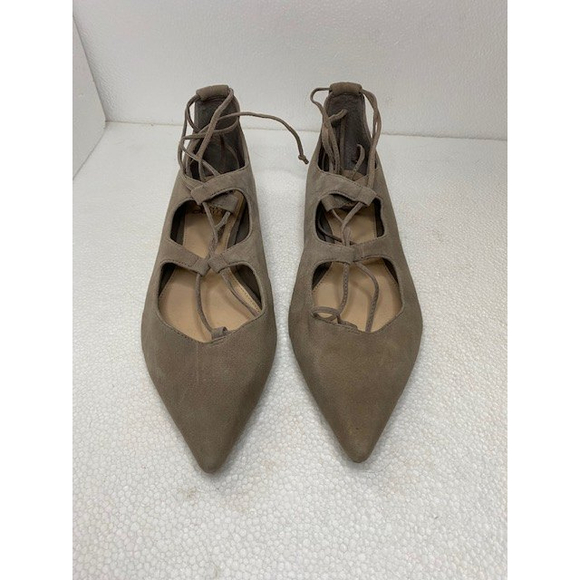 Womens Vince Camuto Brown Suede Flats w/Pointed Toe Size 10 - Picture 3 of 5